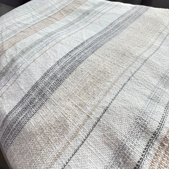 Pottery Barn Clayton Striped Cotton Duvet Cover King/Cal King Yarn Dyed Fiber - Picture 3 of 10